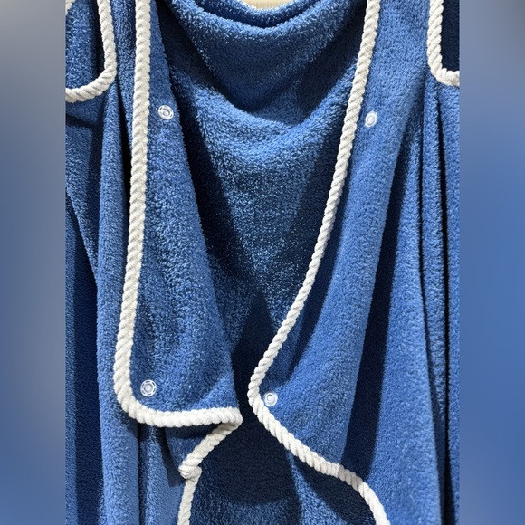 Blue women’s towel wrap - Picture 5 of 7